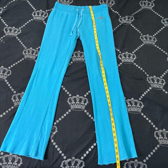 PINK Victoria's Secret Turquoise Leggings - Picture 3 of 6
